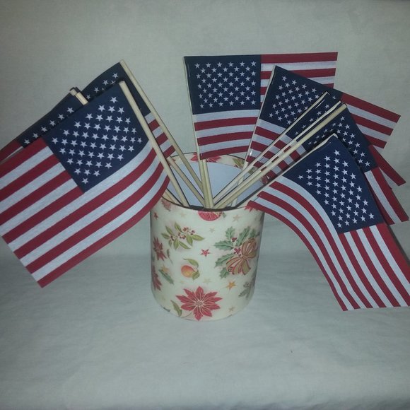 Accents 12 American Flag Dcor Hobby Lobby 4x6 Wood 1 Poshmark